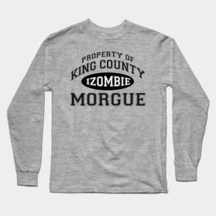 Property of King County Morgue Oval Long Sleeve T-Shirt